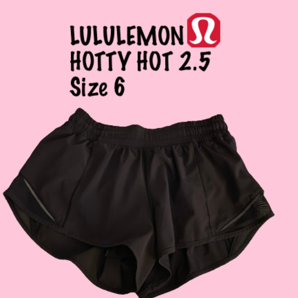 Lululemon Hotty Hot shorts 2.5 size 6 SOLD